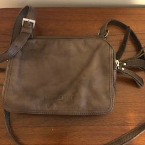 Liebeskind brown leather cross body bag